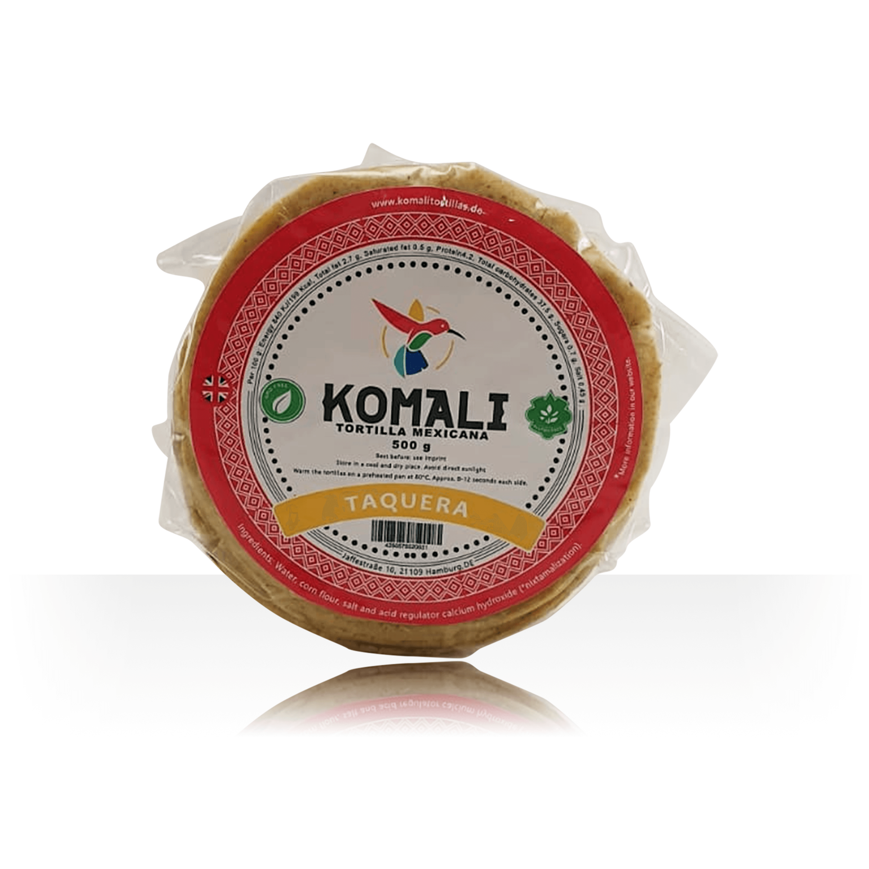 Komali Tortilla Mexicana Taquera  500g